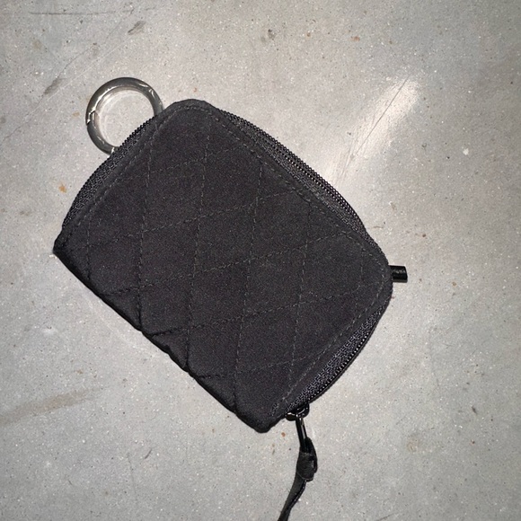 Floral Black Coin Purse - Vera Bradley - Picture 4 of 4